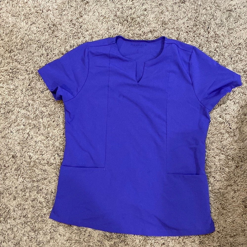 Mandala purple scrub set